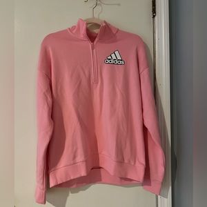 Pink Adidas sweater